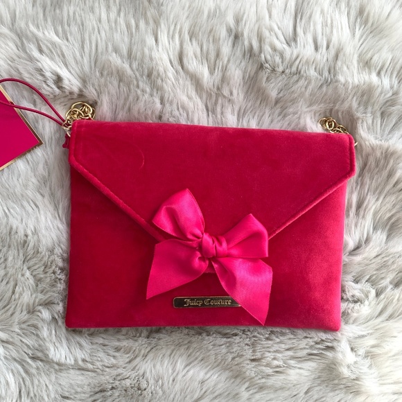SOLD. Juicy Couture Velvet Crossbody Bag - Picture 4 of 4